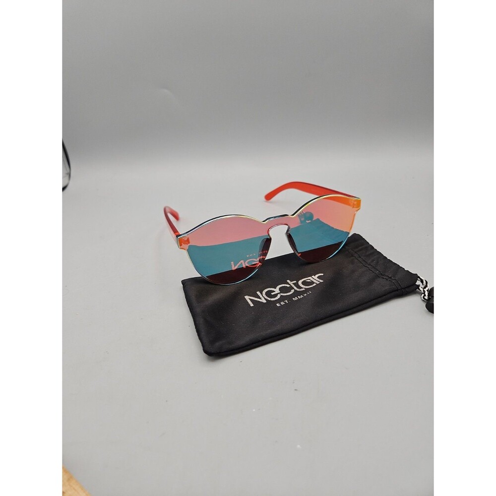 Nectar Ruby Classic Cat Eye Sunglasses UV400 Transparent Mirror Colorful Lens